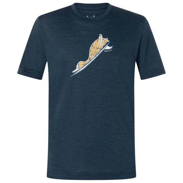 super.natural Kid's Duck Dive Tee Merinotröja Barn Storlek 164 Färg blueberry / various