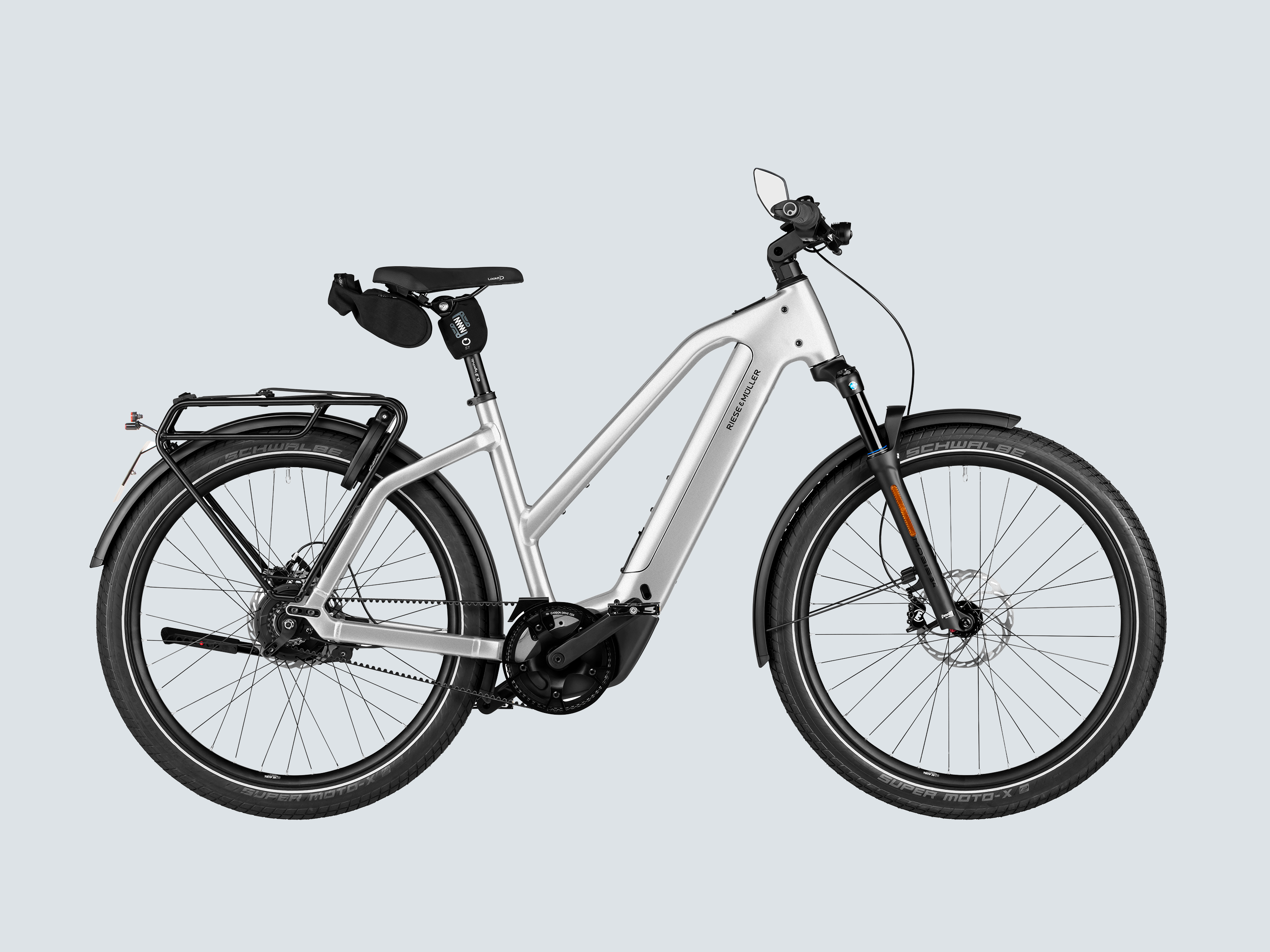 Riese & Müller Charger5 Mixte Vario HS - Magnesium / Large (180-195 cm)