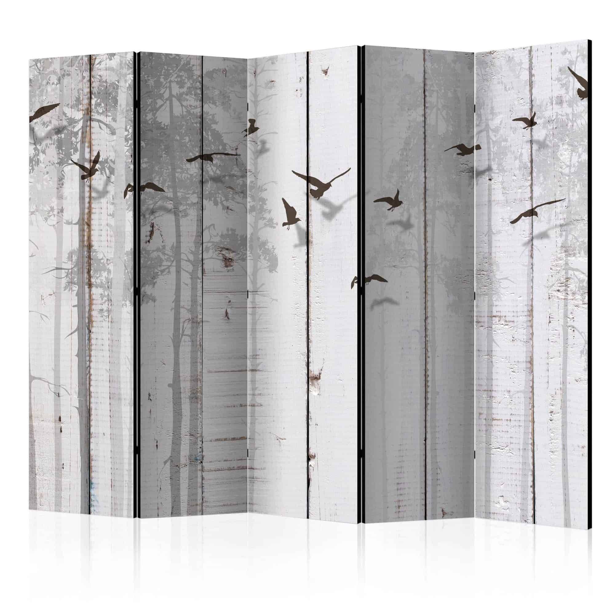Skærmvæg Birds on Boards II