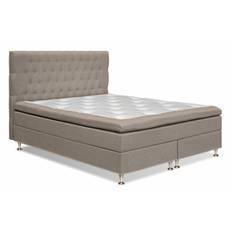 Sängpaket Sofia 160x200 Brun - Kontinentalsäng