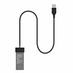 70 cm lång drönare batteriladdare, 5 V/1-2 A USB-laddningskabel med indikator för DJI RYZE Tello