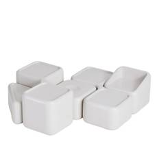 NO GA Projects - Module Table Full Set White - Sofaborde - Willo Perron - Hvid