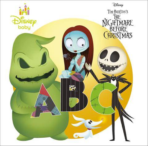 Tim Burton's The Nightmare Before Christmas ABC (Board Book)
