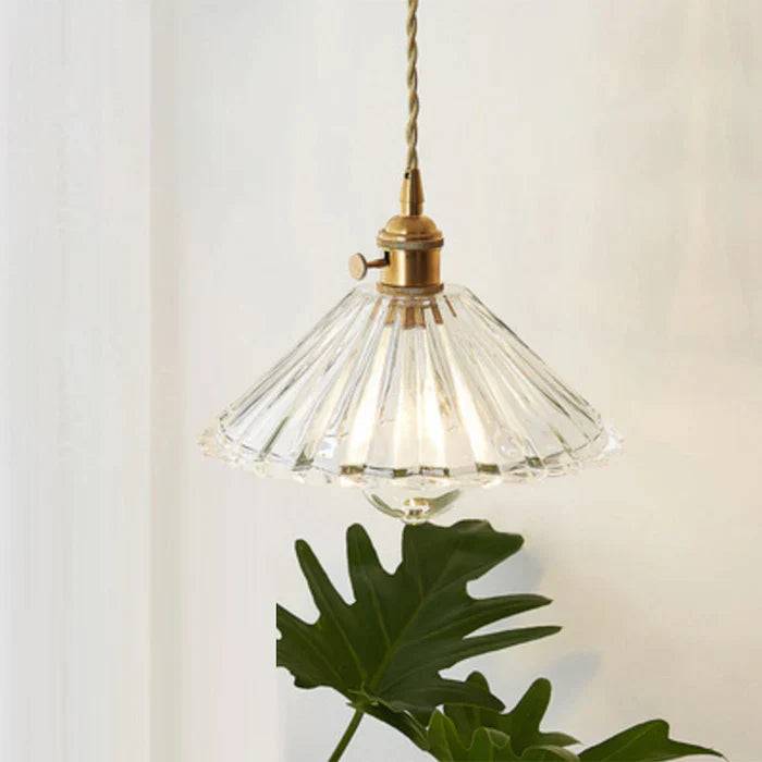 OpulentGlow Pendel – Elegant Glas Taklampa - Transparent / G