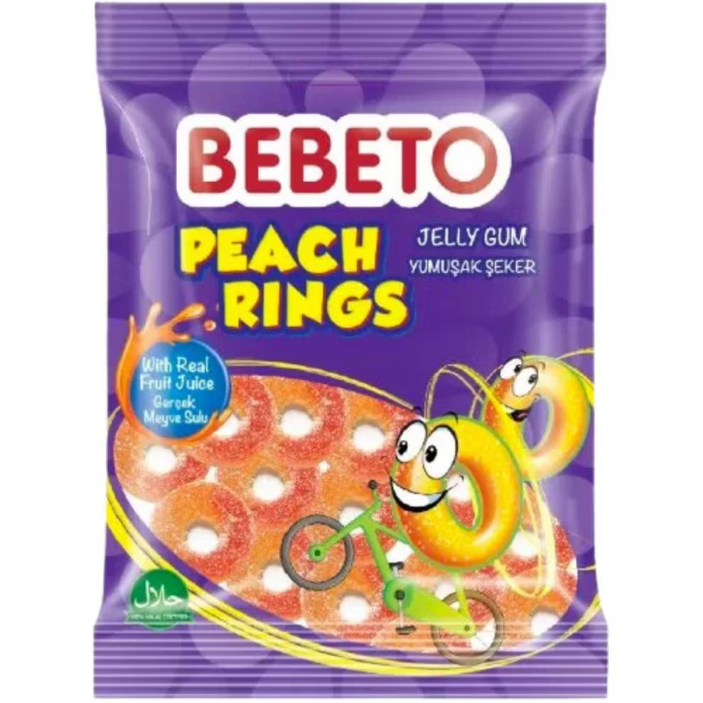 Peach Rings 80g