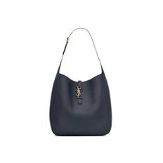 Saint Laurent, Taske, Dame, Sort, ONE SIZE, Uld, Stor YSL Skulder Hobo Taske