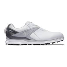 FootJoy Pro SL BOA Golf Shoes - White/Grey