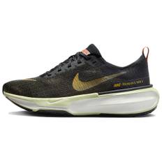 Nike ZoomX Invincible Run Flyknit 3 Black Bronzine Men Sneakers Olive-Aura Amber-Brown DR2615-004 39