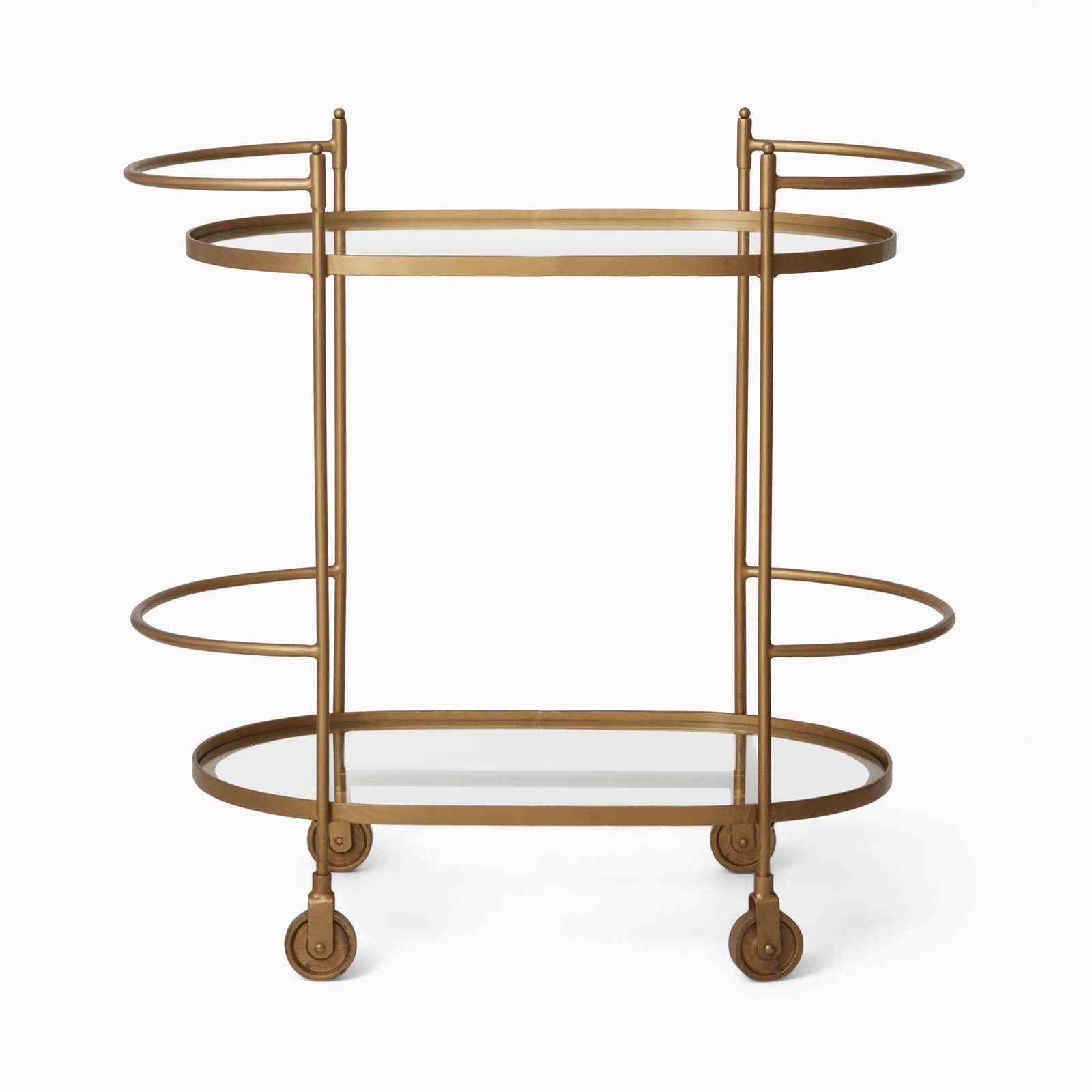 Drinkvagn London guld