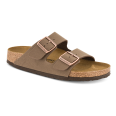 Birkenstock Arizona med Narrow Original fodseng Birko-flor Mocca - 35