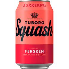 Tuborg Squash Fersken Sukkerfri