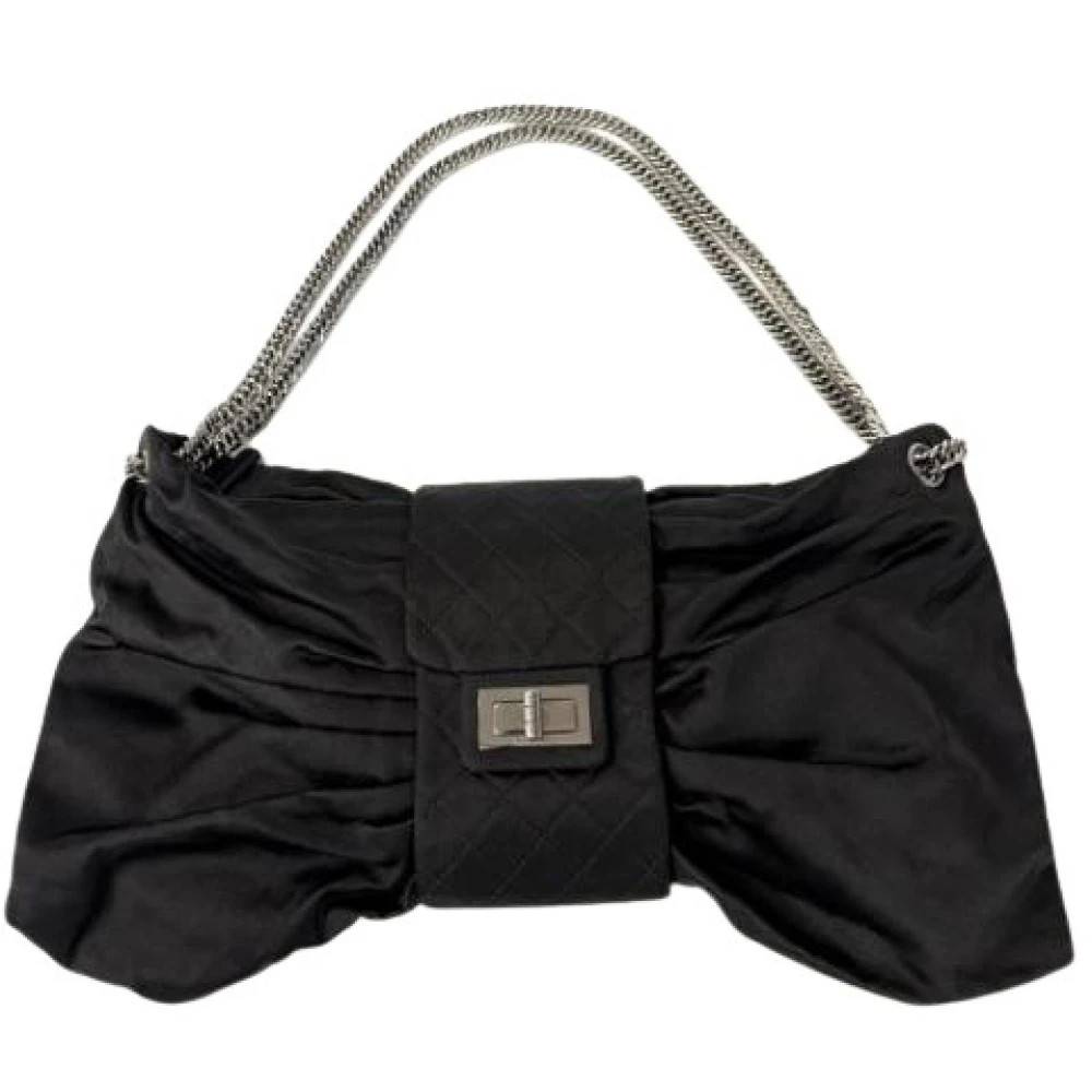 Chanel Vintage - Pre-owned Satin Axelremsväska Vintage - Dam - ONE Size -