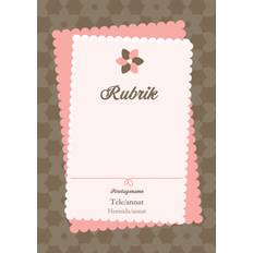 Kapaskiva i A2-format - Rosa - Scrapbook - Komik