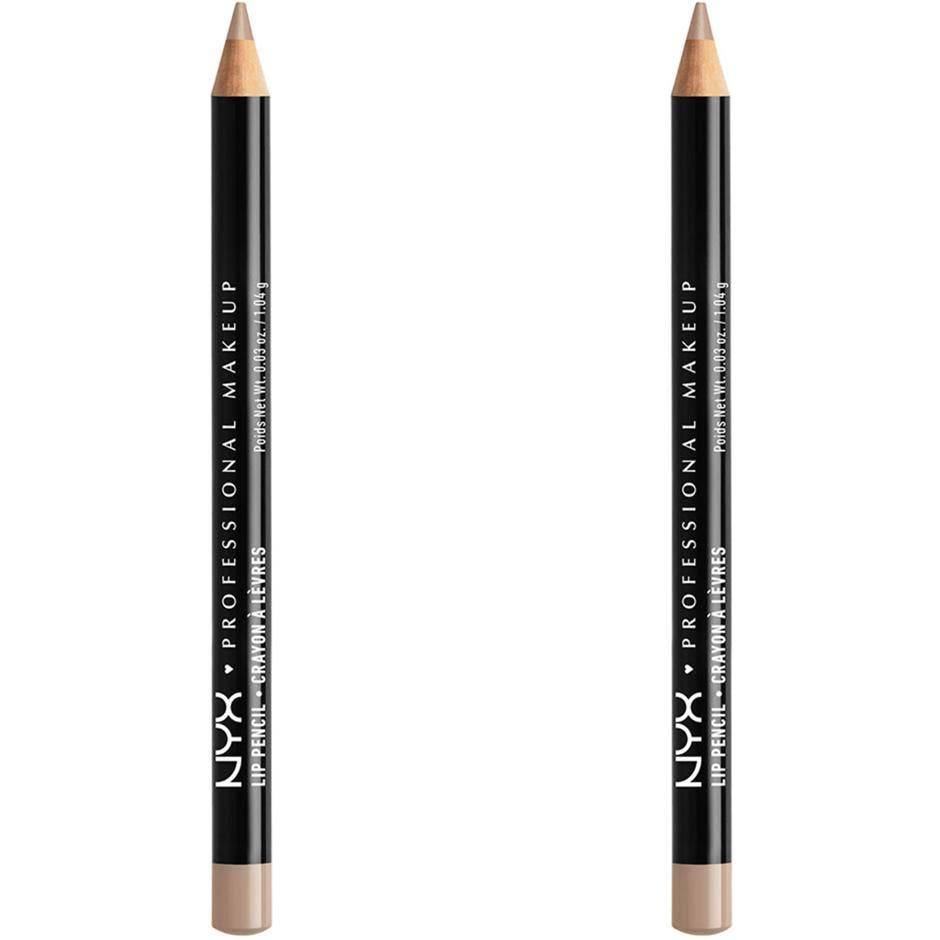 2st NYX Professional Makeup Slim Lip Pencil Nude Beige - 1 g