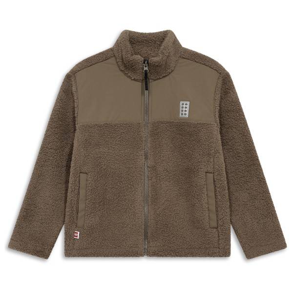 LEGO Kid's Sian 609 Teddy Jacket Fleecejakke Børn størrelse 146 farve brun