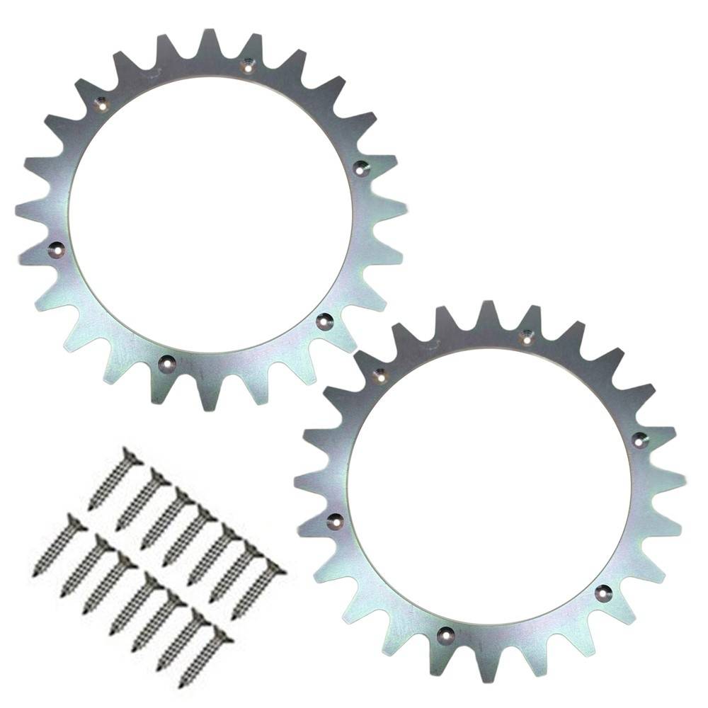 Terrænhjul / Spikes til Landxcape LX790 / LX795 Plæneklipper - Stål - 2 stk.