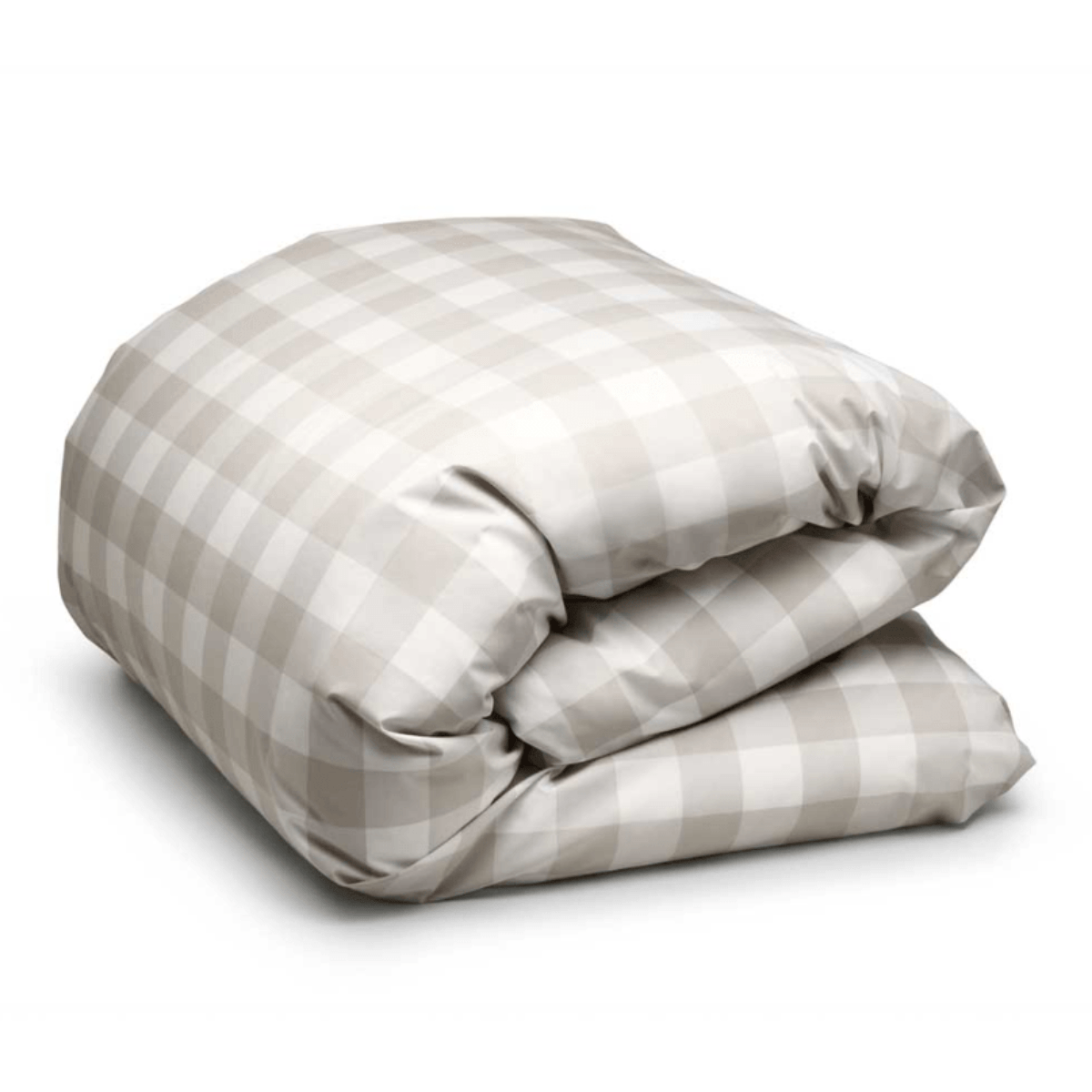 Hästens Original Check Påslakan - 240x220 / Silver Grey Check