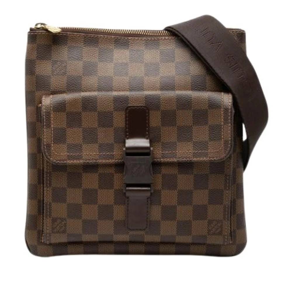 Louis Vuitton Vintage Pre-owned Vintage Skuldertaske - Vintage - Dame - Brun - ONE SIZE - Uld
