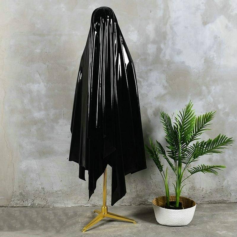 1 stycke PU-läder tyg 50X145CM Stretch Spegelmaterial För Klänningstillverkning Bordsdukar Heminredning röd