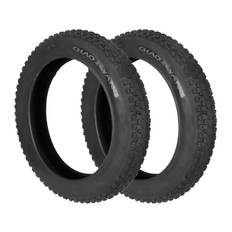 TEMU 2pcs 20x4.0 Fat Tires 20 Inch Fat Bike Tires Suitable For Mountain Bikes And E-bikes Off-road Riding Bicycle Tires