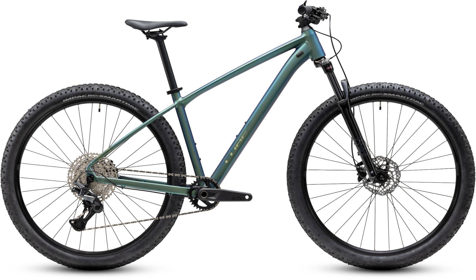 Cube Aim Slx Shiftverde´n´Chrome - l - Mountainbike Dame - Grøn.