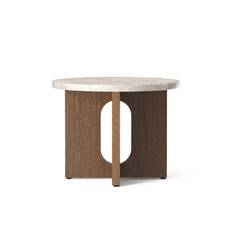 Androgyne Sidebord 50 - Mørkolieret eg/Kunis Breccia marmor