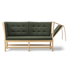 Børge Mogensen Tremmesofa – Stof - Eg olie / Vidar 222 Gråbeige