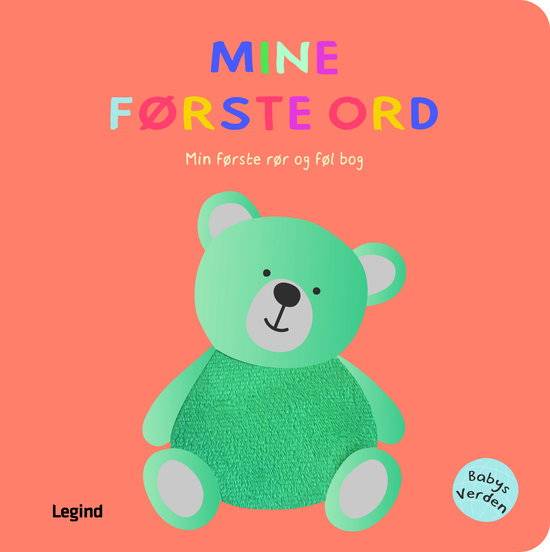 Babys verden: Min første rør og føl bog - Mine første ord