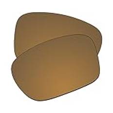 EZErsätt linser ersättning för Ray-Ban RB3721 59 mm solglasögon, Blixt brons, en storlek