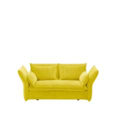 Vitra Mariposa 2-sits soffa Iroko 01 gul