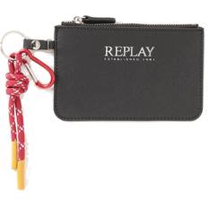 Replay Keyring Holder In Black - ONE SIZE / Black
