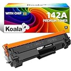 Koala 142A 142X toner (med chip) kompatibel tonerkassett ersättning för HP Toner 142A W1420A W1420X Nergo för HP Laserjet MFP M140W toner för Laserjet MFP M140 M139 M110W M110 Toner - 1 st ergo