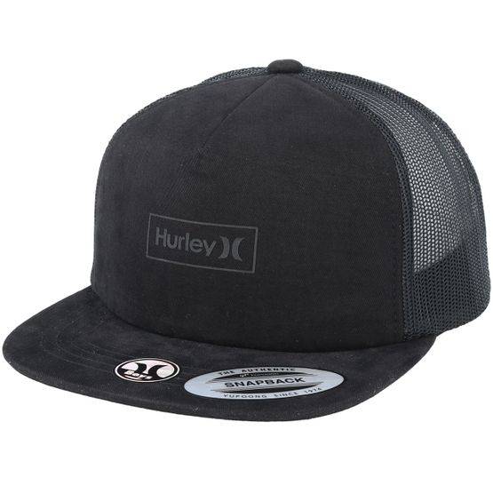 Hurley - Svart trucker Keps - Kids Locked Black Trucker @ Hatstore