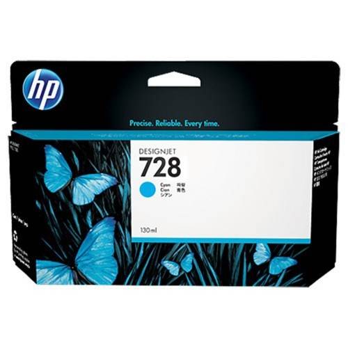 Ink-Jet HP 728 cyan 130ml (130ml)