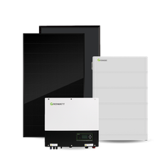 Komplet 10.5 kW Hybrid Solcelleanlæg - Eternit