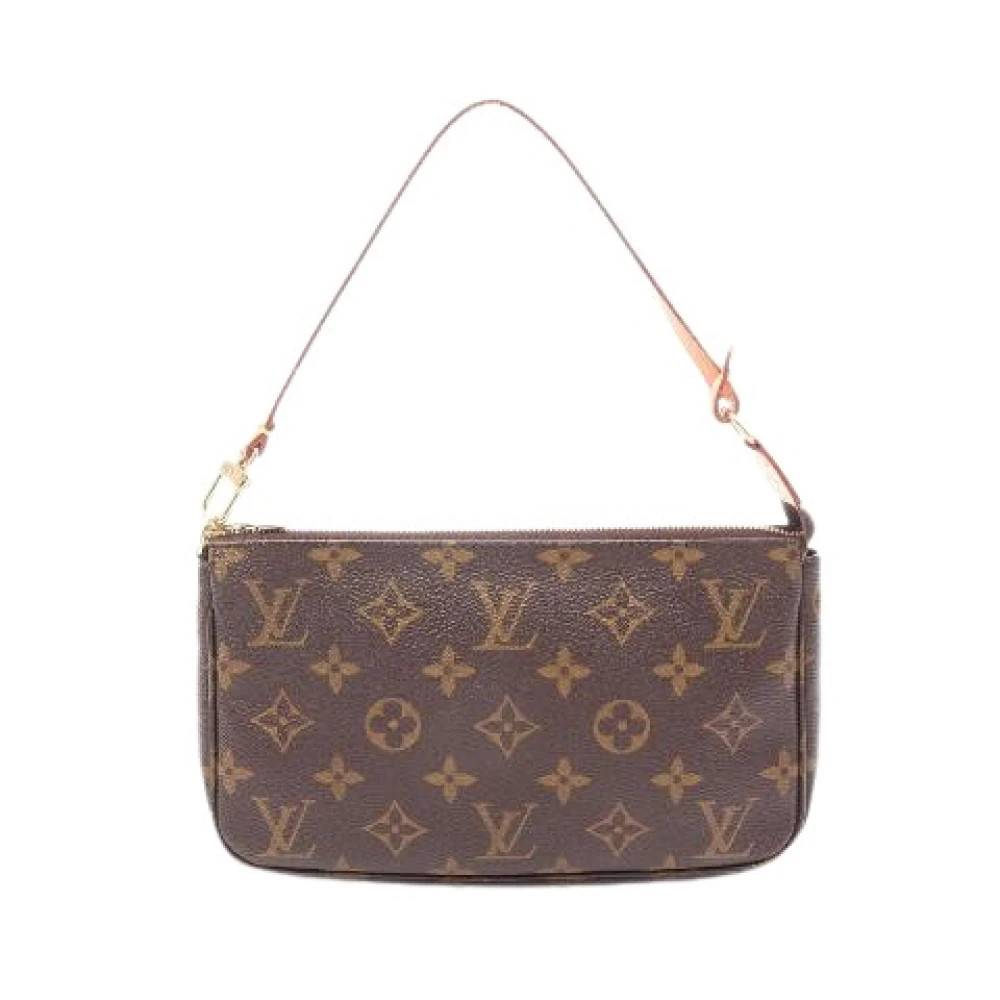 Louis Vuitton Vintage Pre-owned Plast louis-vuitton-tasker - Vintage - Dame - Brun - ONE SIZE -