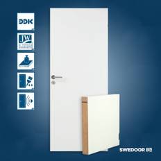 Swedoor dør Stable GW hvid 725x2040 mm