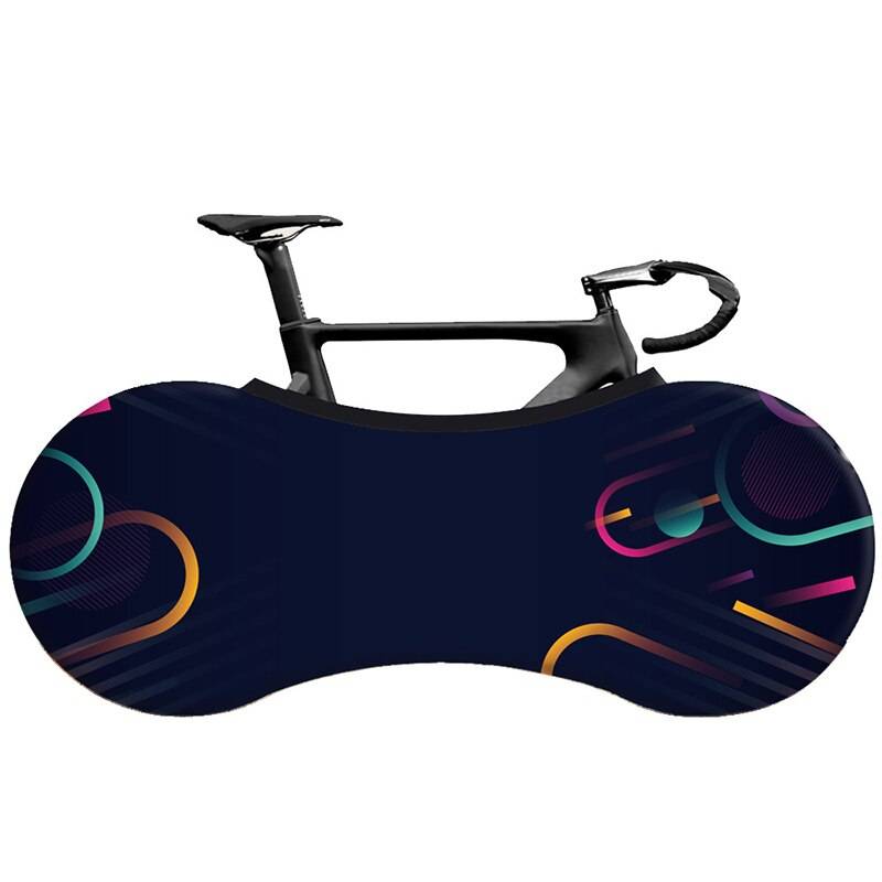 Hssee mtb cykelöverdrag elastiskt tyg 26 " to 29 " 700c cyklar inomhus dammskydd cykel cykeltillbehör