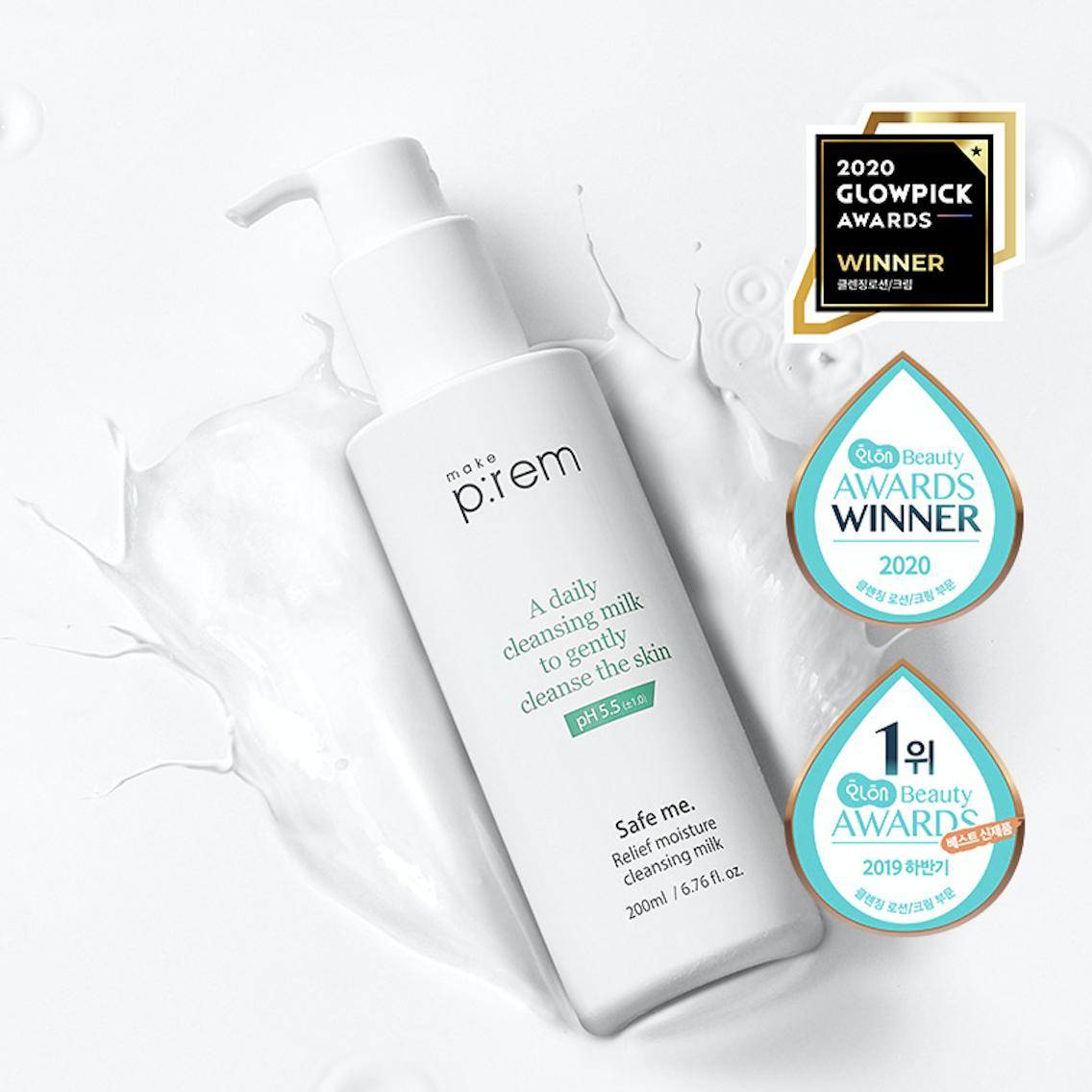 Gör P:REM Safe Me. Relief Moisture Cleansing Milk 200ml