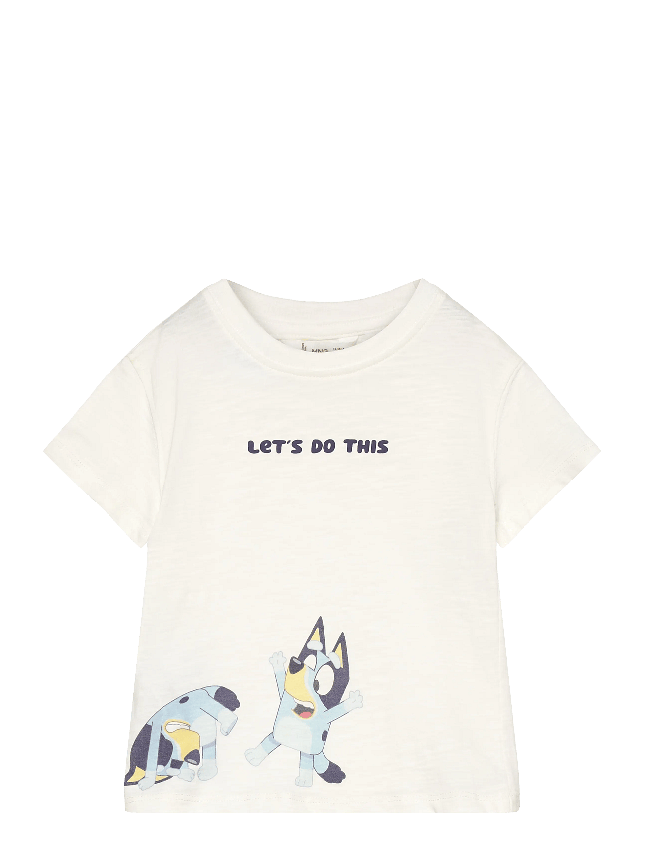 MANGO Bluey Printed T-Shirt | White | 3-4