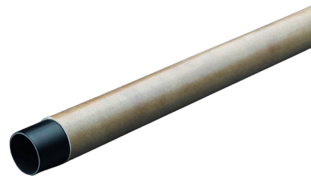 KLÄDSTÅNG THEOFILS SVEPT LÄDER ⌀25MM 758MM NATUR