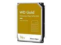 (ComputerSalg) WD Gold WD142KRYZ - Harddisk - Enterprise - 14 TB - intern - 3.5 - SATA 6Gb/s - 7200 rpm - buffer: 512 MB