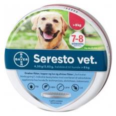 Seresto Vet loppehalsbånd til hund over 8 kg.
