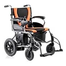 Rullstol med motor Bärbar motordriven rullstol Rollator Walker med sits Kraftig motordriven rullstol för äldre funktionshindrade för äldre