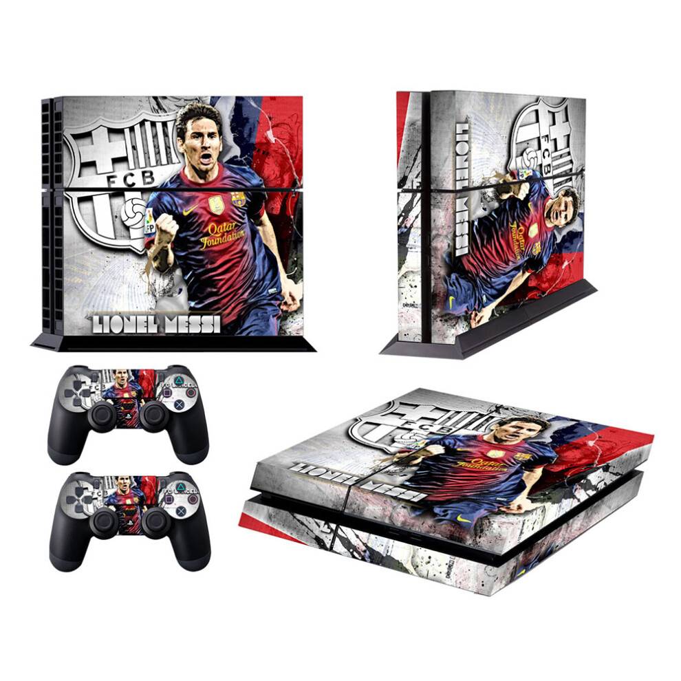 Tilpasset Playstation 4 Console vinylklistermærke, Dualshock controller-skin med præcisionsudskæring og glat tynd vinyl, eksklusivt look.