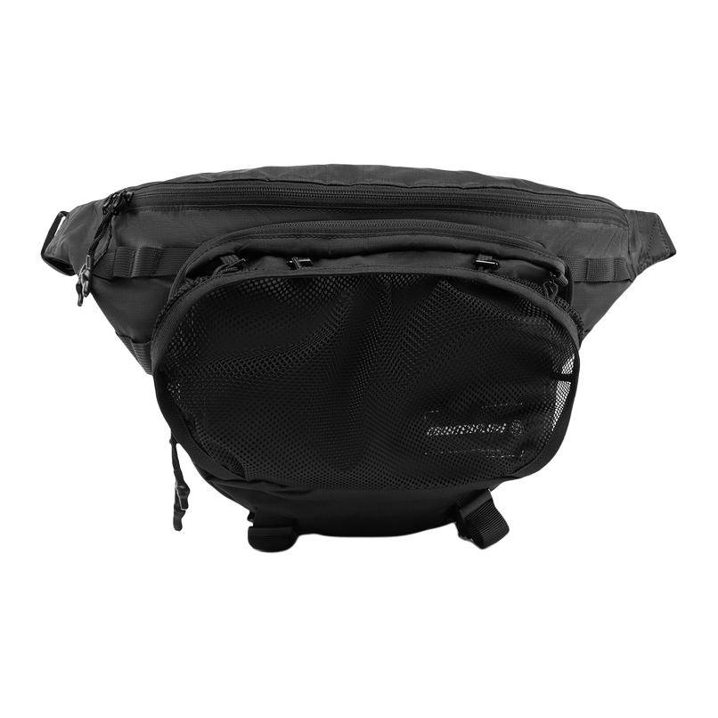 Li Ning CF Minimalist Versatile Polyester Shoulder Crossbody Chest Bag Unisex bags Black ABLV035-1 Black