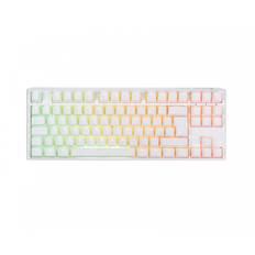 Ducky ONE 3 TKL Pure White RGB Hotswap Tastatur [MX Silver]