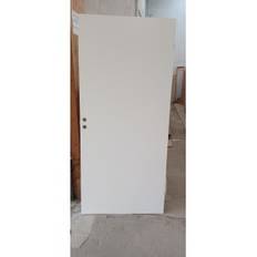 Swedoor Indvendig Dør Hvid Glat 100x210 cm - Incl. 150 mm Hvid Karm