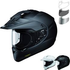 Shoei Hornet ADV Plain Dual Sport Helmet & Visor - White / 55-56cm | S / No Additional Visor