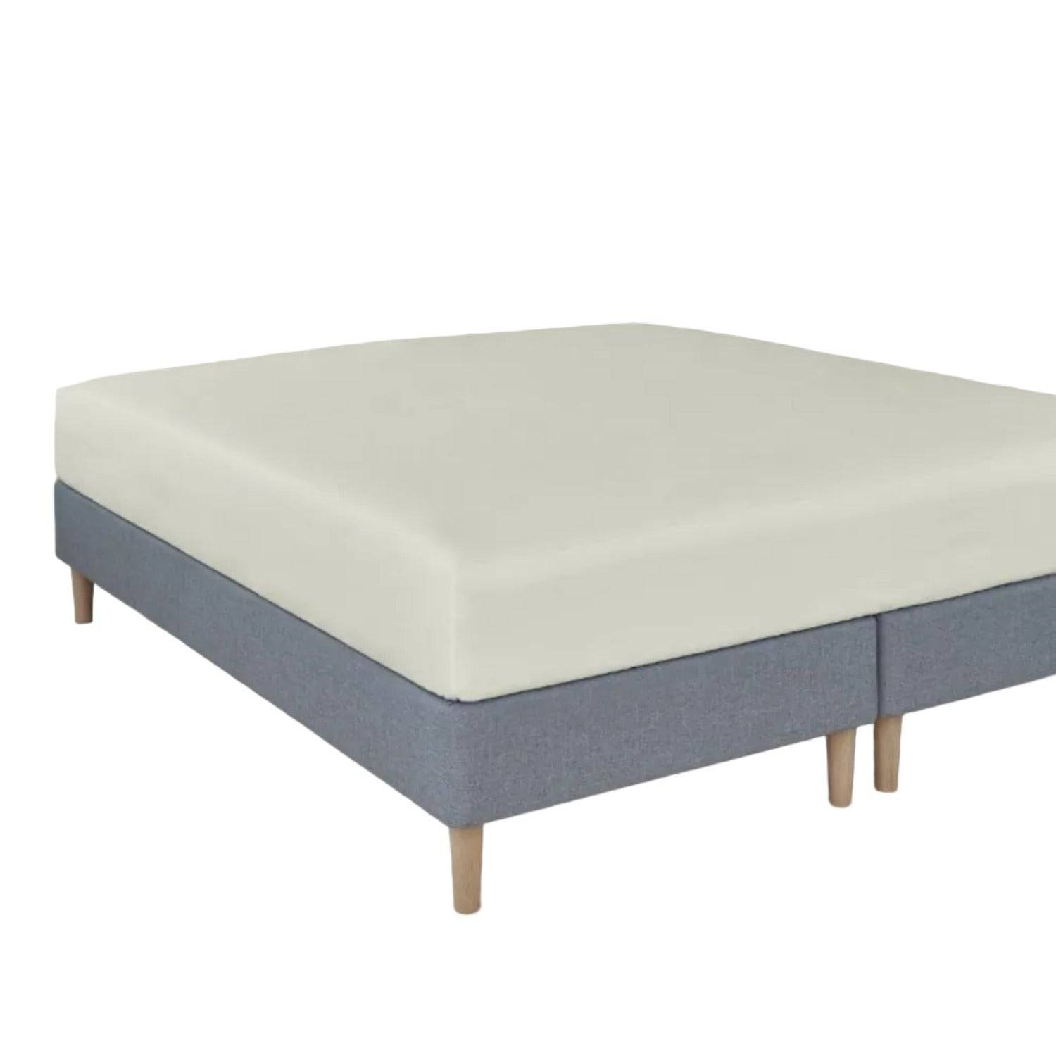 CPH living - Faconlagen - percale - B140 x L210 cm / 02 Råhvid